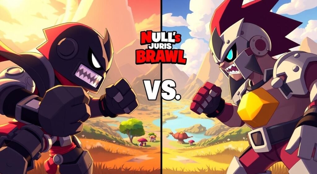 Diferenças entre Null’s Brawl e Brawl Stars