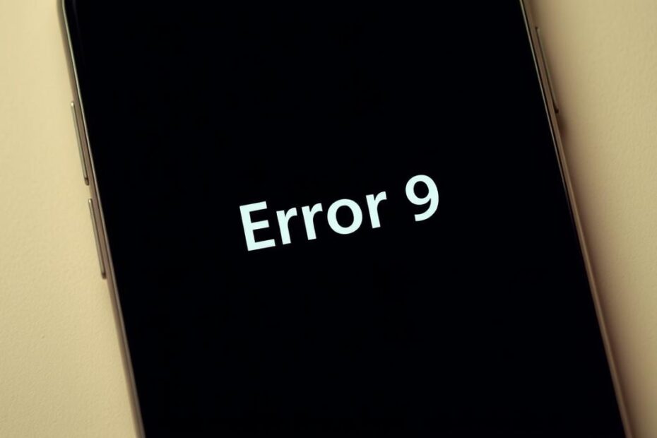 Erro 9 no iPhone: Como Resolver e Restaurar o Celular